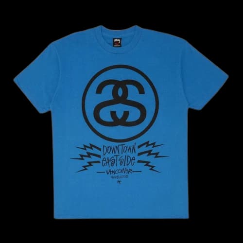 Stussy Gear Downtown Tee 'Blue'