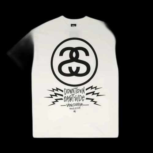 Stussy Gear Downtown Tee 'White'