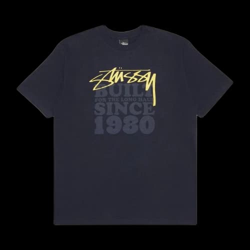 Stussy Gear Built Since 80 Tee 'Navy'
