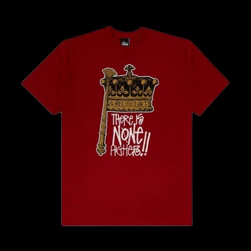 Stussy None Higher Tee 'Red'