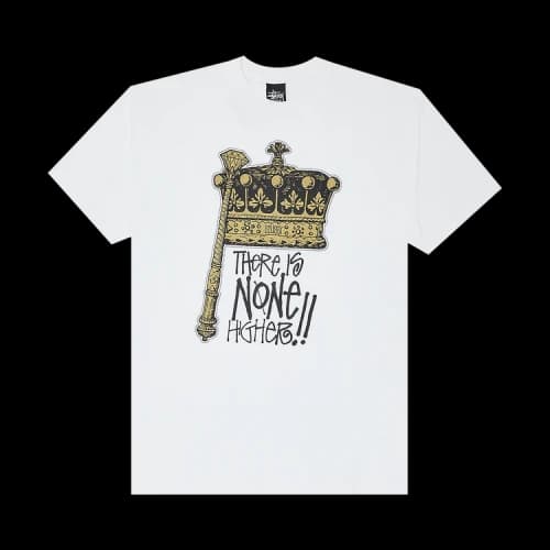 Stussy None Higher Tee 'White'