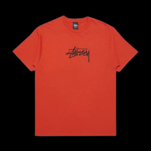 Stussy Basic Stock Tee 'Red'
