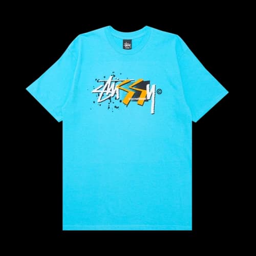 Stussy Geo Paint 'Teal'