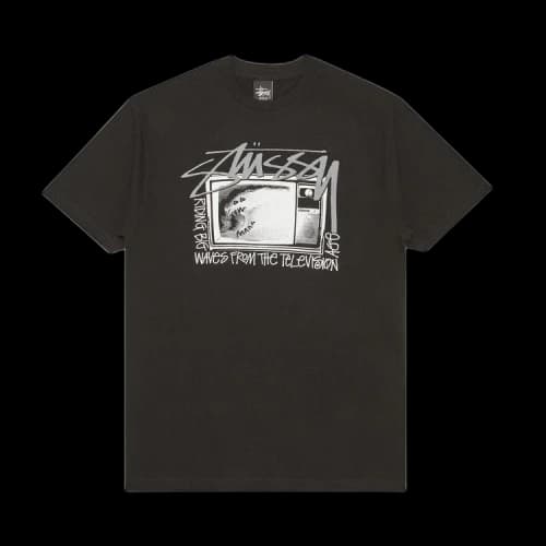 Stussy TV Wave Tee 'Black'