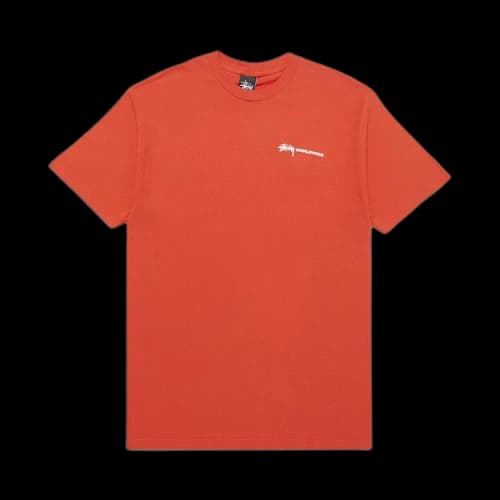 Stussy Go Increase The Peace Tee 'Red'