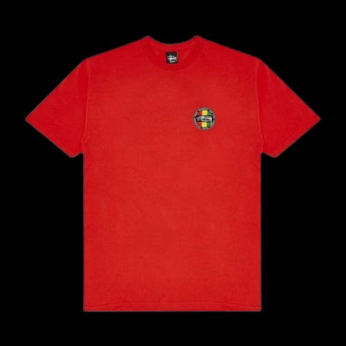 Stussy Kingston Dot Tee 'Red'