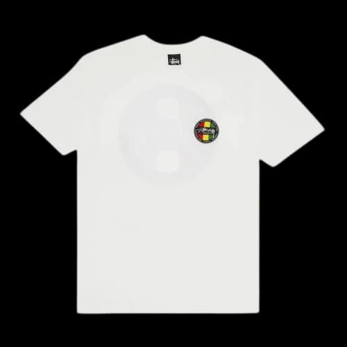 Stussy Kingston Dot Tee 'White'