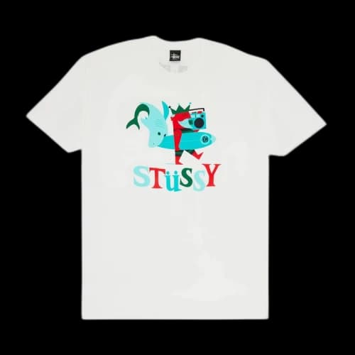 Stussy King Surfer Tee 'White'