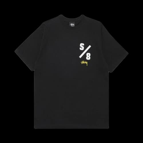 Stussy S/8 Tee 'Black'
