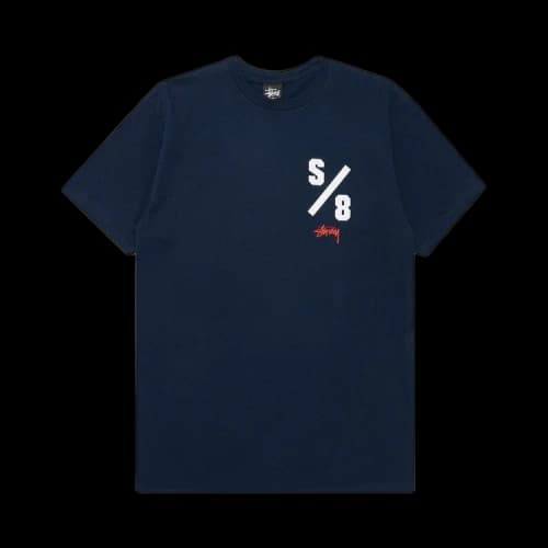 Stussy S/8 Tee 'Navy'