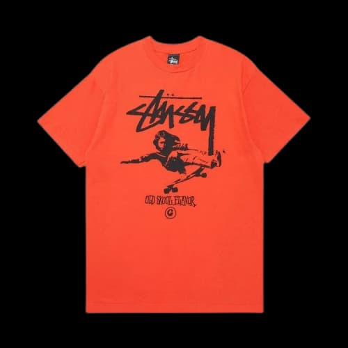 Stussy Stock Skater Tee 'Red'