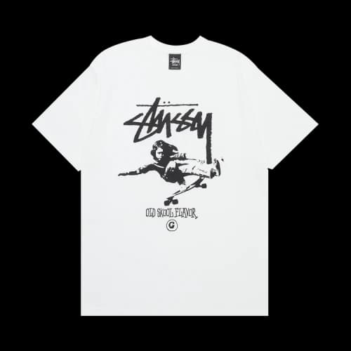 Stussy Stock Skater Tee 'White'