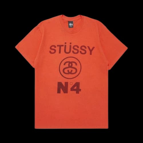 Stussy N°4 Tee 'Red'