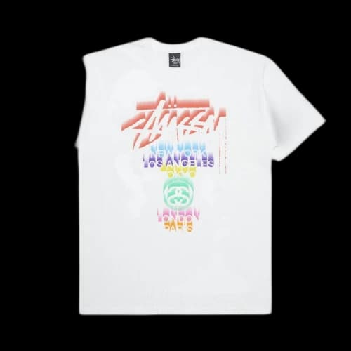 Stussy Motion World Tour Tee 'White'