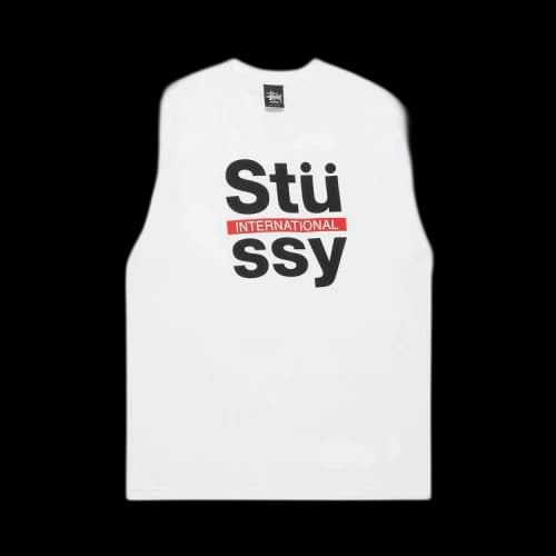 Stussy International Block Tee 'White'