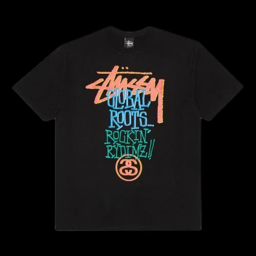 Stussy Rockin' Rydimz!! Tee 'Black'