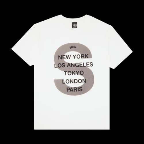 Stussy S Cities Tee 'White'
