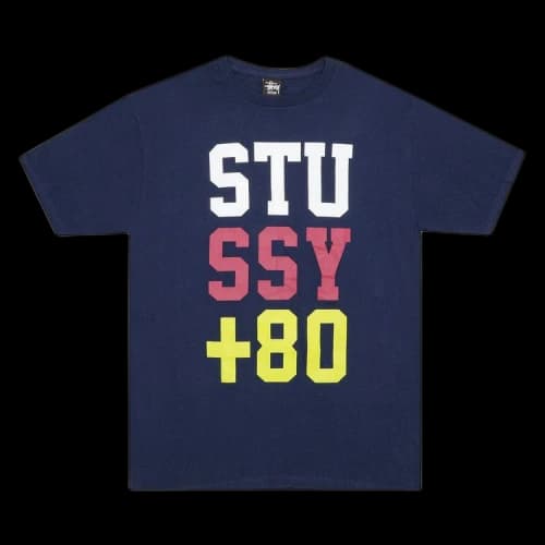 Stussy +80 Tee 'Navy'
