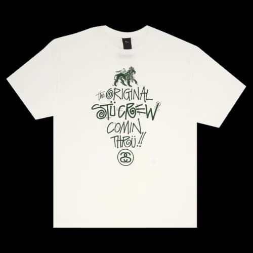 Stussy Comin Thru Tee 'White'