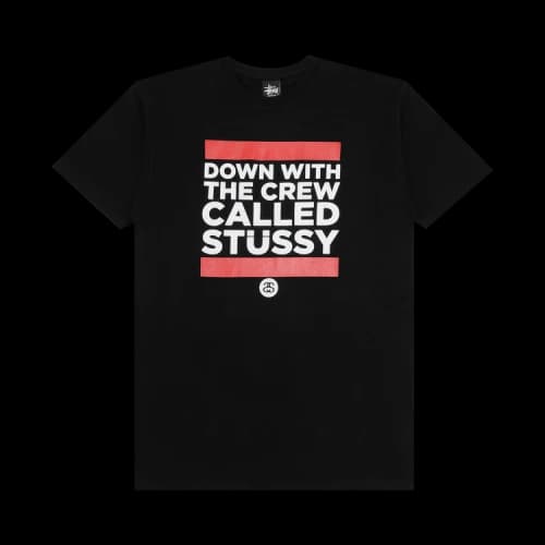 Stussy Down With The Crew Tee 'Black'