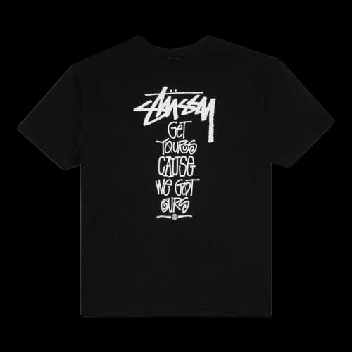 Stussy Get Yours Tee 'Black'