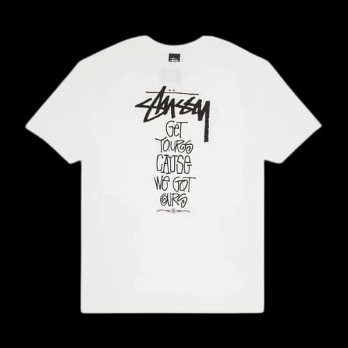 Stussy Get Yours Tee 'White'