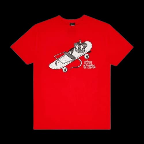 Stussy Skate Trap Tee 'Red'