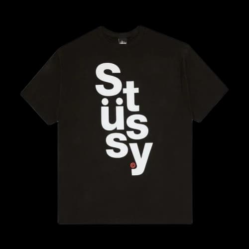 Stussy Stack Tee 'Black'