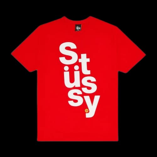 Stussy Stack Tee 'Red'