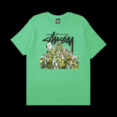 Stussy Beach Mob Tee 'Kelly'