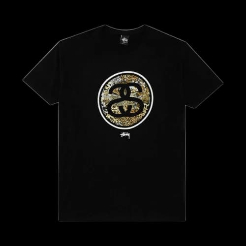 Stussy Cheetah Link Tee 'Black'