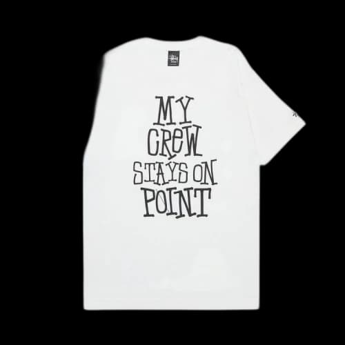 Stussy My Crew Tee 'White'