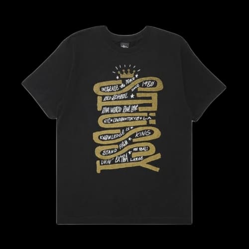 Stussy Sideways Tee 'Black'