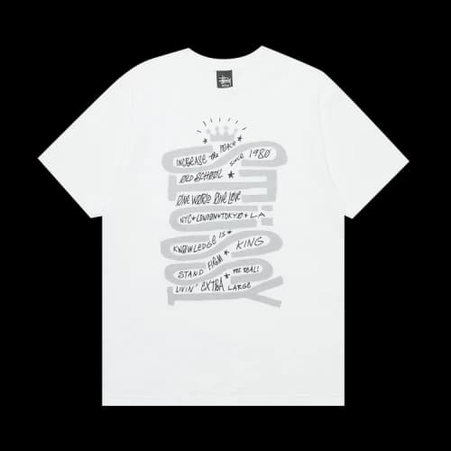 Stussy Sideways Tee 'White'