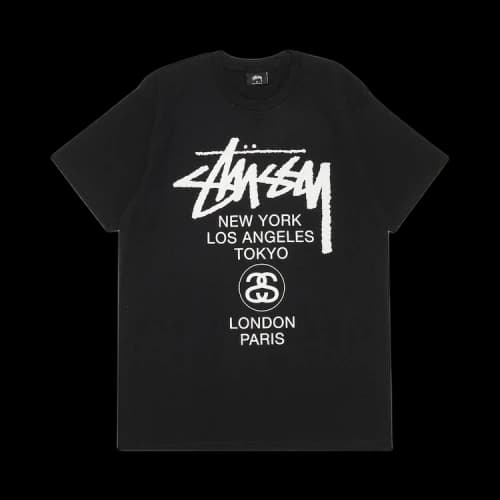 Stussy World Tour Tee 'Black'