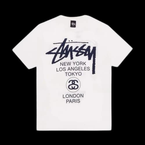 Stussy World Tour Tee 'White'