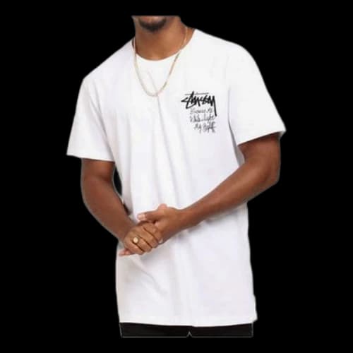 Stussy SS20 Printing Short Sleeve Unisex White