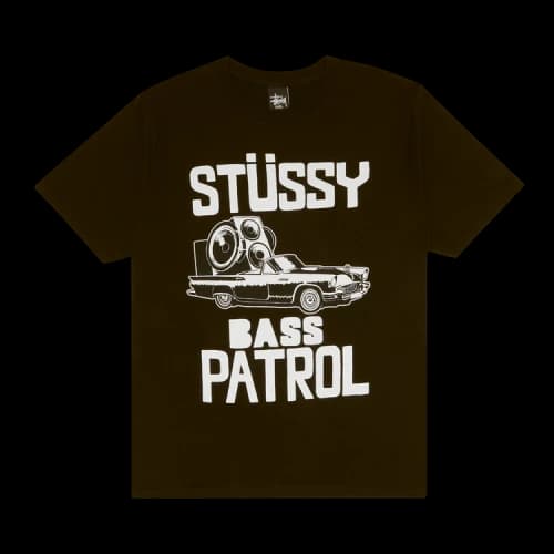 Stussy Bass Patrol Tee 'Black'