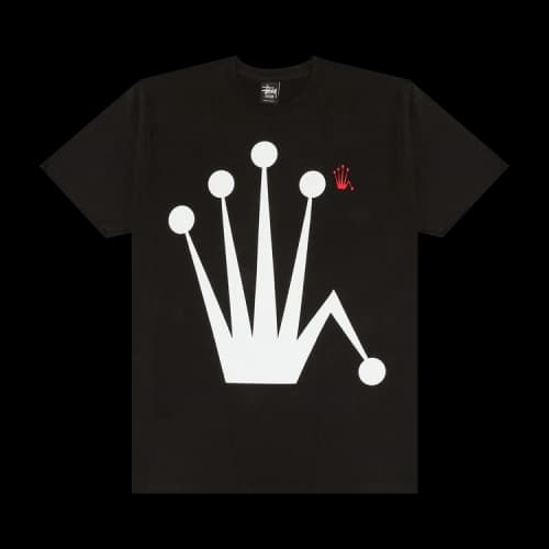 Stussy Big Crown Tee 'Black'
