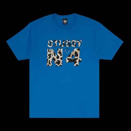 Stussy Giraffe No.4 Tee 'Blue'