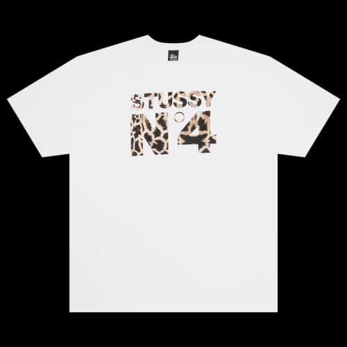 Stussy Giraffe No.4 Tee 'White'