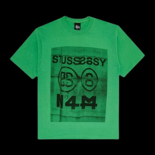 Stussy N°4 BLUR Tee 'Green'