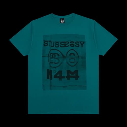 Stussy No.4 Blur Tee 'Teal'