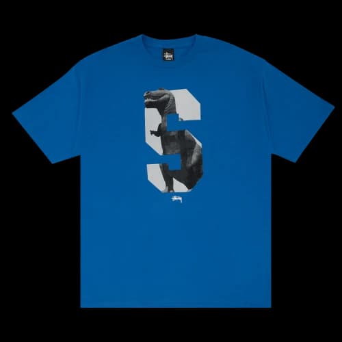 Stussy S Dino Tee 'Blue'