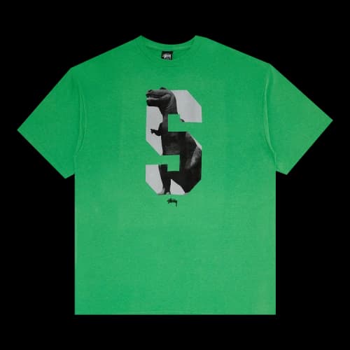 Stussy S Dino Tee 'Green'