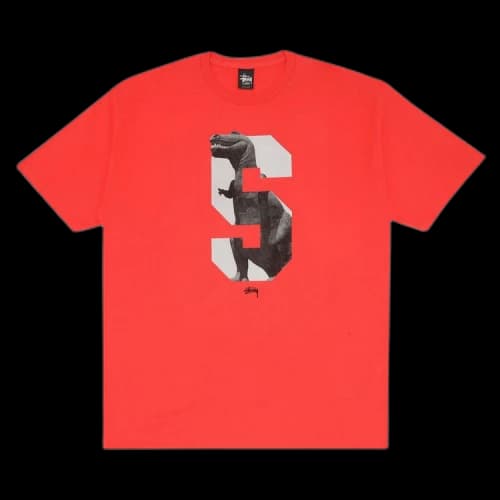 Stussy S Dino Tee 'Red'