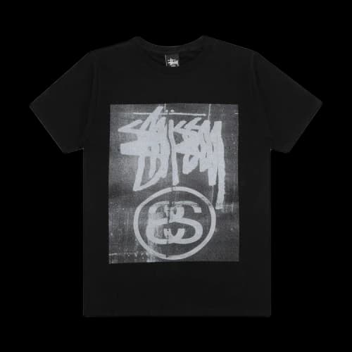 Stussy Stock Link Blur Tee 'Black'