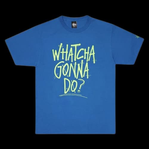 Stussy Watcha Gonna Do? Tee 'Blue'