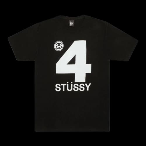 Stussy 4 Stussy Tee 'Black'
