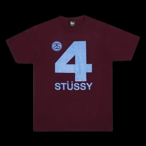 Stussy 4 Stussy Tee 'Eggplant'